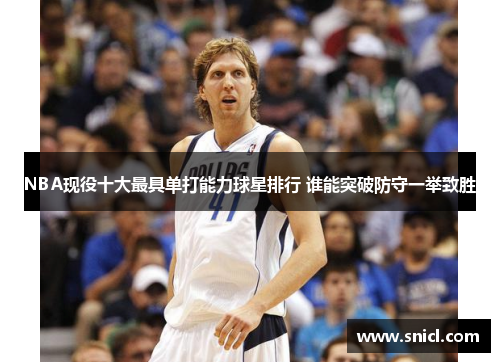 NBA现役十大最具单打能力球星排行 谁能突破防守一举致胜