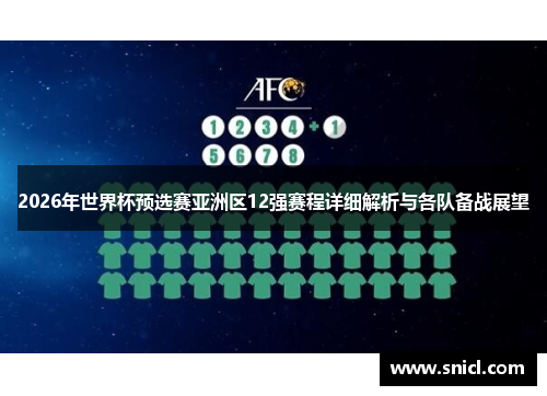 2026年世界杯预选赛亚洲区12强赛程详细解析与各队备战展望